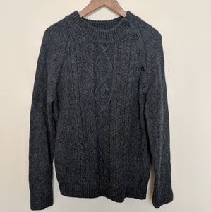 Equipment - Wool Blend Cable Knit Sweater 